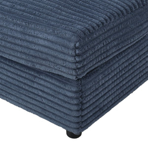 Oversized Loveseat Chaise With 2 USB Ports, 2 Cup Holders And 2 Throw Pillows