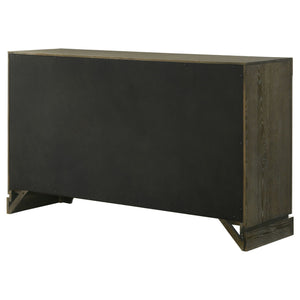 Sundance - 6 Drawer Dresser Cabinet - Dark Brown