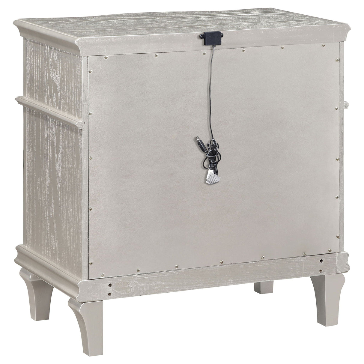 Evangeline - 3 Drawer Nightstand - Oak