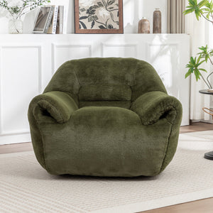 Comfy Faux Fur Bean Bag Chair
