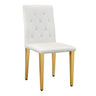 Dining Chairs With Ergonomic Buckle Backrest Comfort