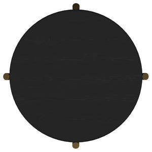 Benson - Round Table With Storage Shelf