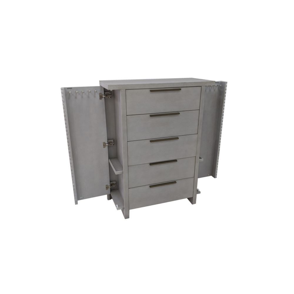 Aromas - Chest With Side Storage - White Oak