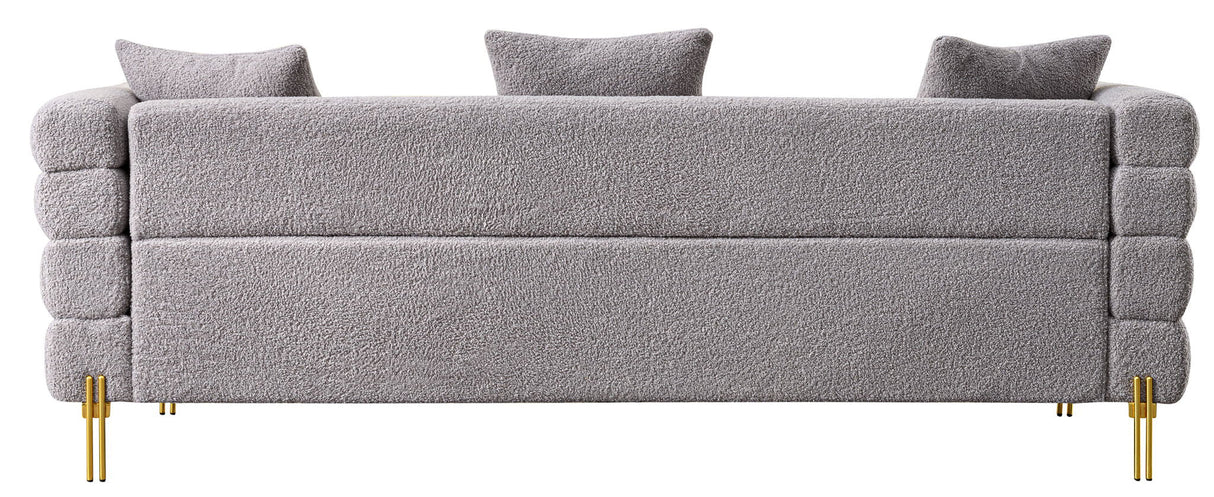Modern Luxurious And Comfortable Upholstered Sofa