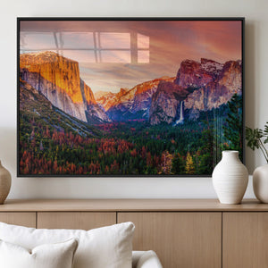 Yosemite Nal Park Wall Art Landscape Canvas Print El Capitan
