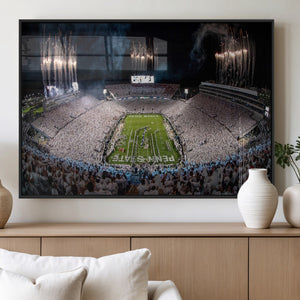 Penn Stadium Football Wall Art Canvas Print, Pennsylvania