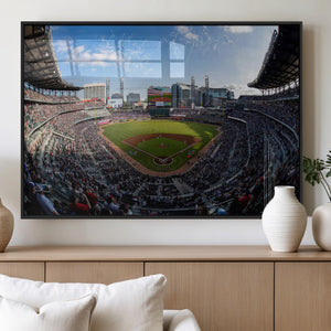 Truist Park Stadium Canvas Wall Art - Atlanta Braves Game