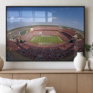 William Brice Stadium Wall Art Canvas Print – Stadium Crowd
