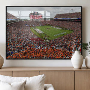 Jordan-Hare Stadium Wall Art Canvas Print, College Sports