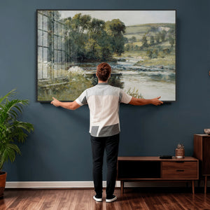 Streamside by Edward Mitchell Bannister Wall Art Canvas