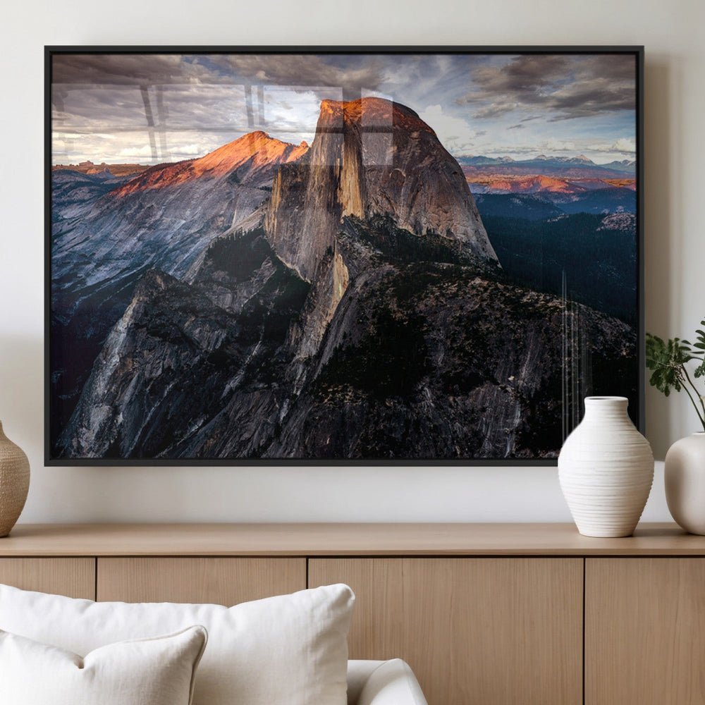 Half Dome Yosemite Wall Art – Majestic Mountain Landscape