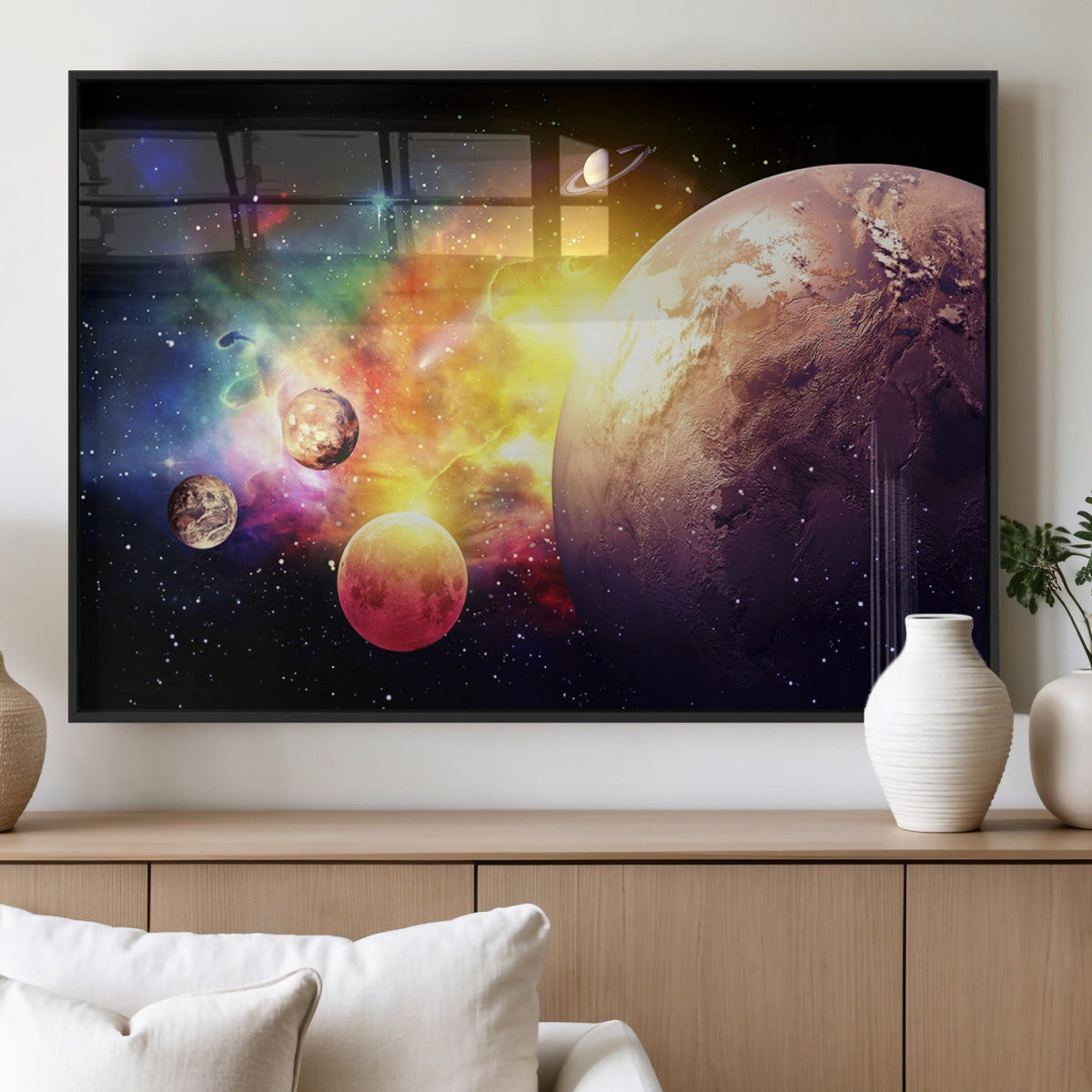 Space and Galaxy Canvas Print
