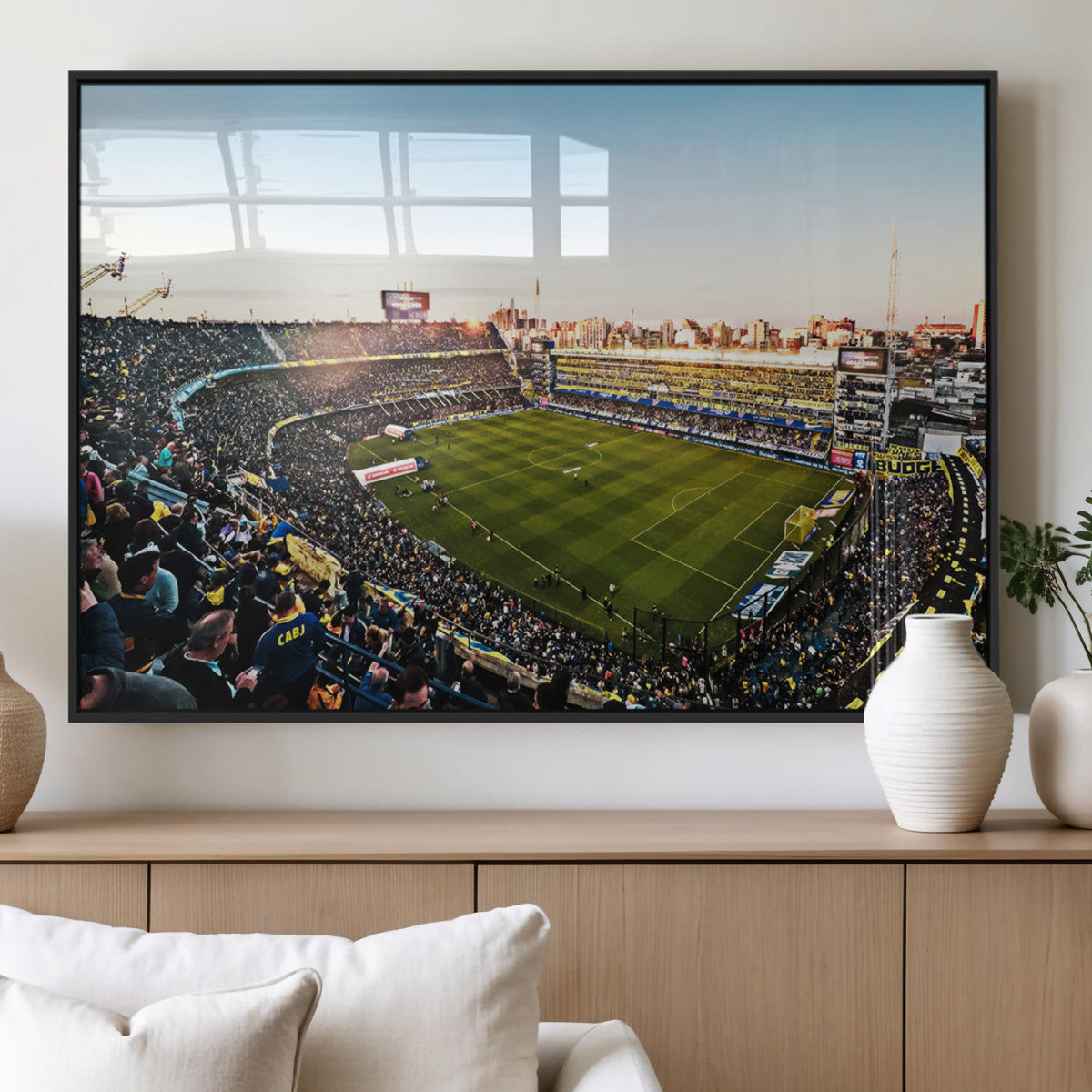 Boca Juniors Soccer Team Print - Buenos Aires Bombonera