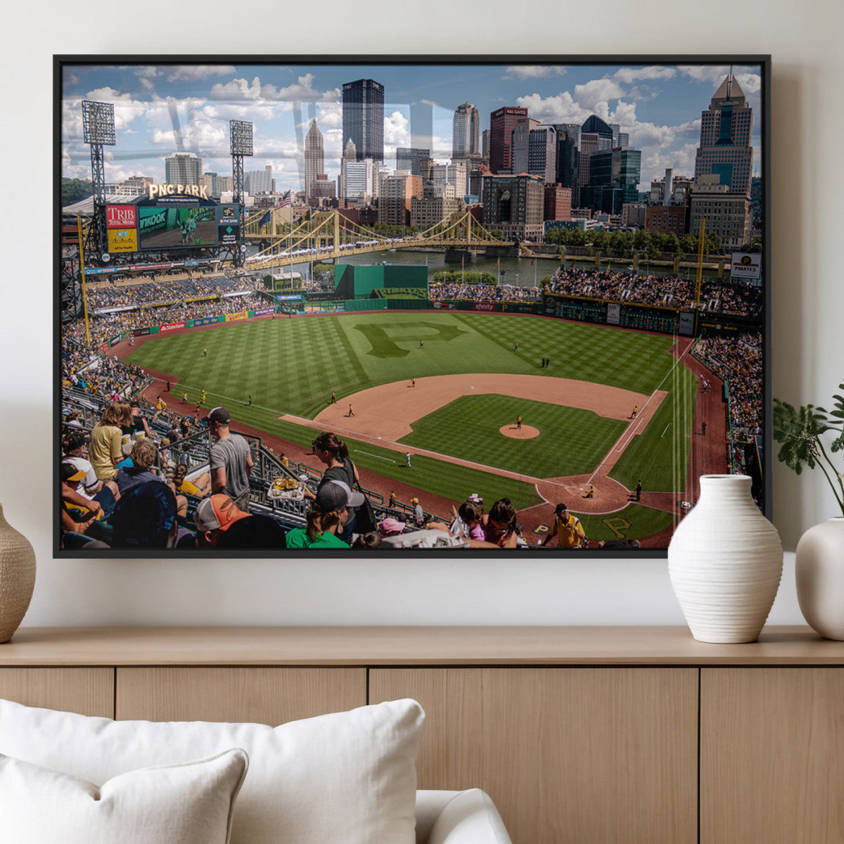 Pittsburgh Pirates Baseball Team Print - PNC Park Stadium