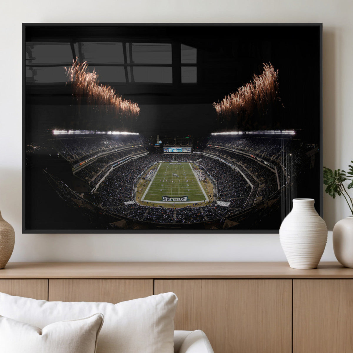 Eagles Field Stadium Wall Art | Philadelphia Eagles Football