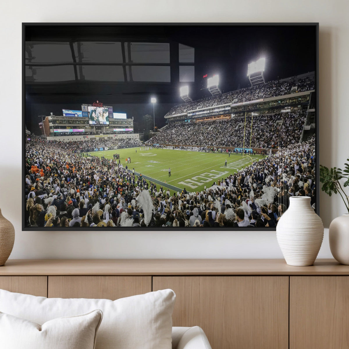 Georgia Tech Yellow Jackets Football Team Print - Atlanta