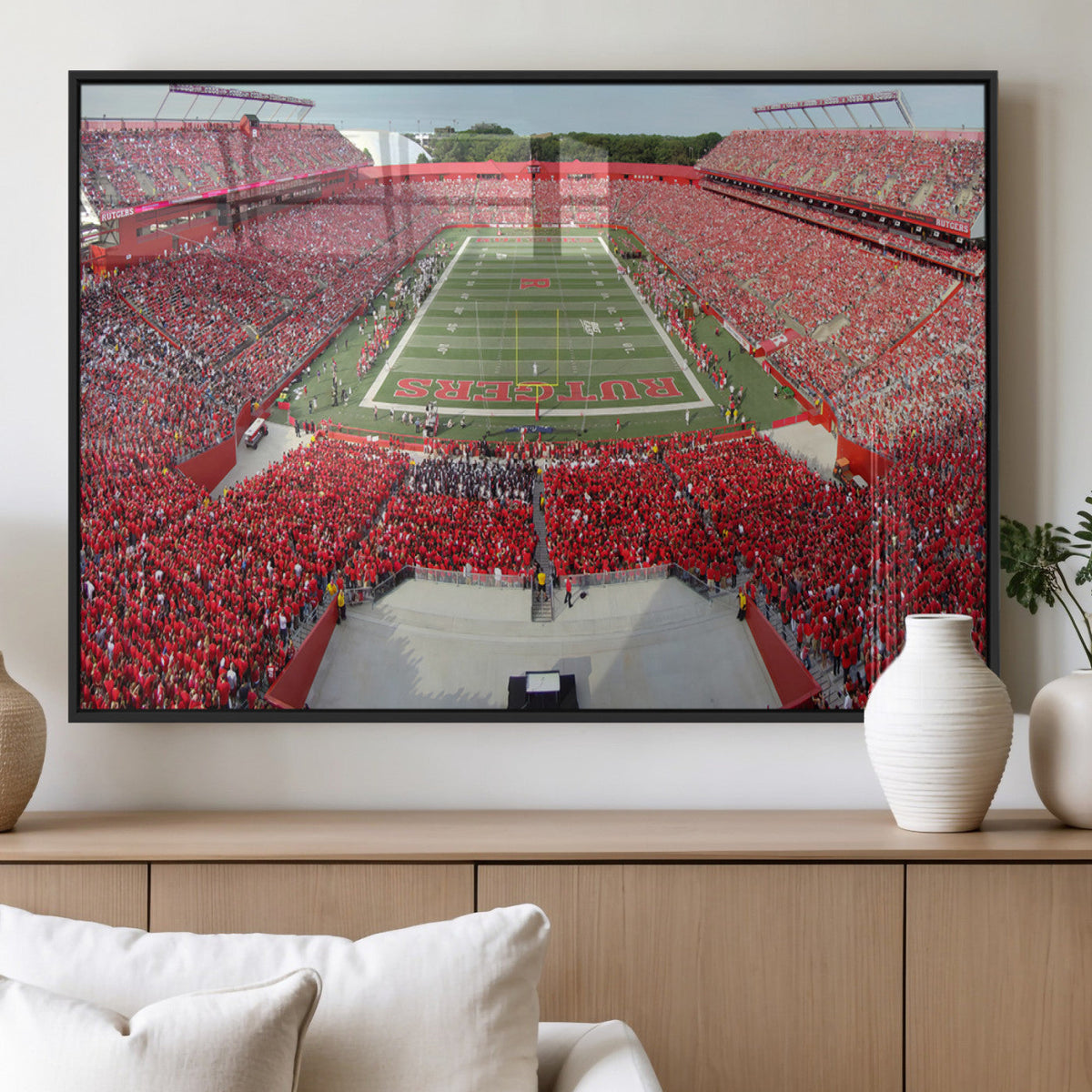 Rutgers Scarlet Knights Football Team Print - Piscataway SHI