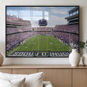 TCU Horned Frogs Football Team Print - Fort Worth Amon G.