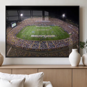 The University of Connecticut UCONN Huskies Football Team