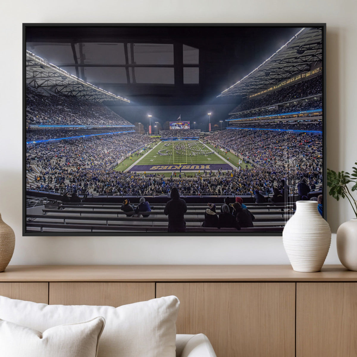 The University of Washington Huskies Football Team Print -
