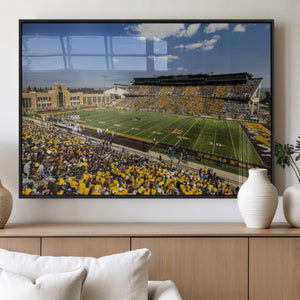 University of Wyoming Cowboys Football Team Print - Laramie