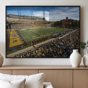 University of Wyoming Cowboys Football Team Print - Laramie