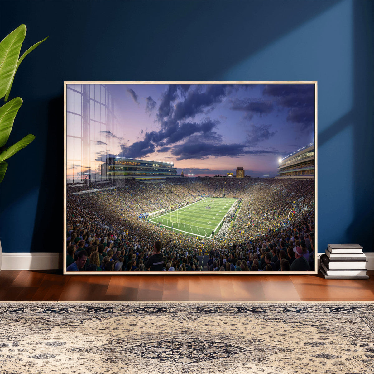 Notre Dame Fighting Irish Football Team Print - Notre Dame