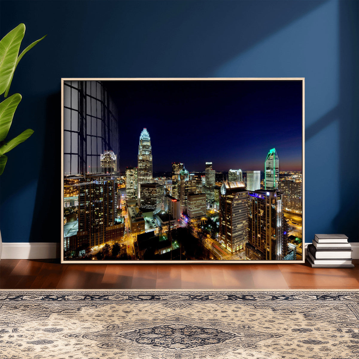 Atlanta Skyline Wall Art Canvas Print – Modern Cityscape