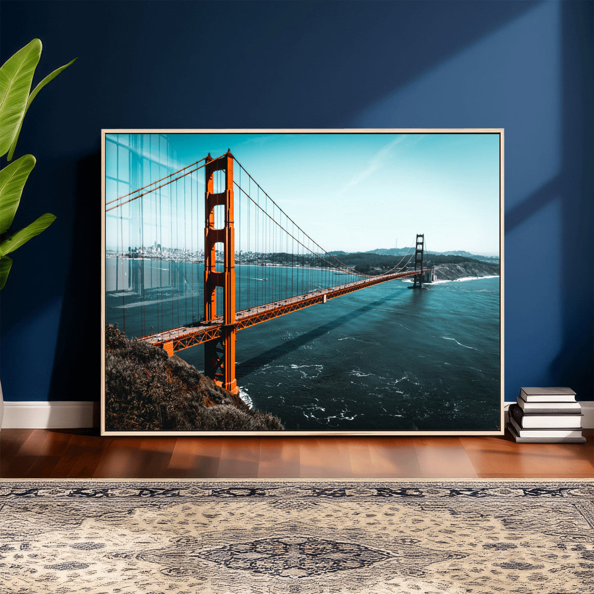 Golden Gate Bridge Wall Art Canvas Print – San Francisco