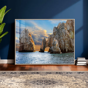 The Arch Cabo San Lucas Ocean Arch Wall Art Canvas Print,