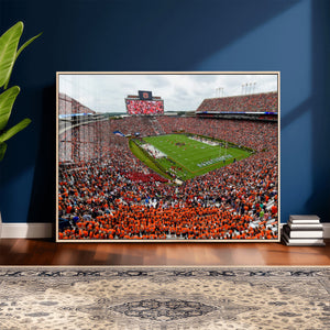 Auburn Stadium Wall Art Canvas Print, Jordan Hare Stadium