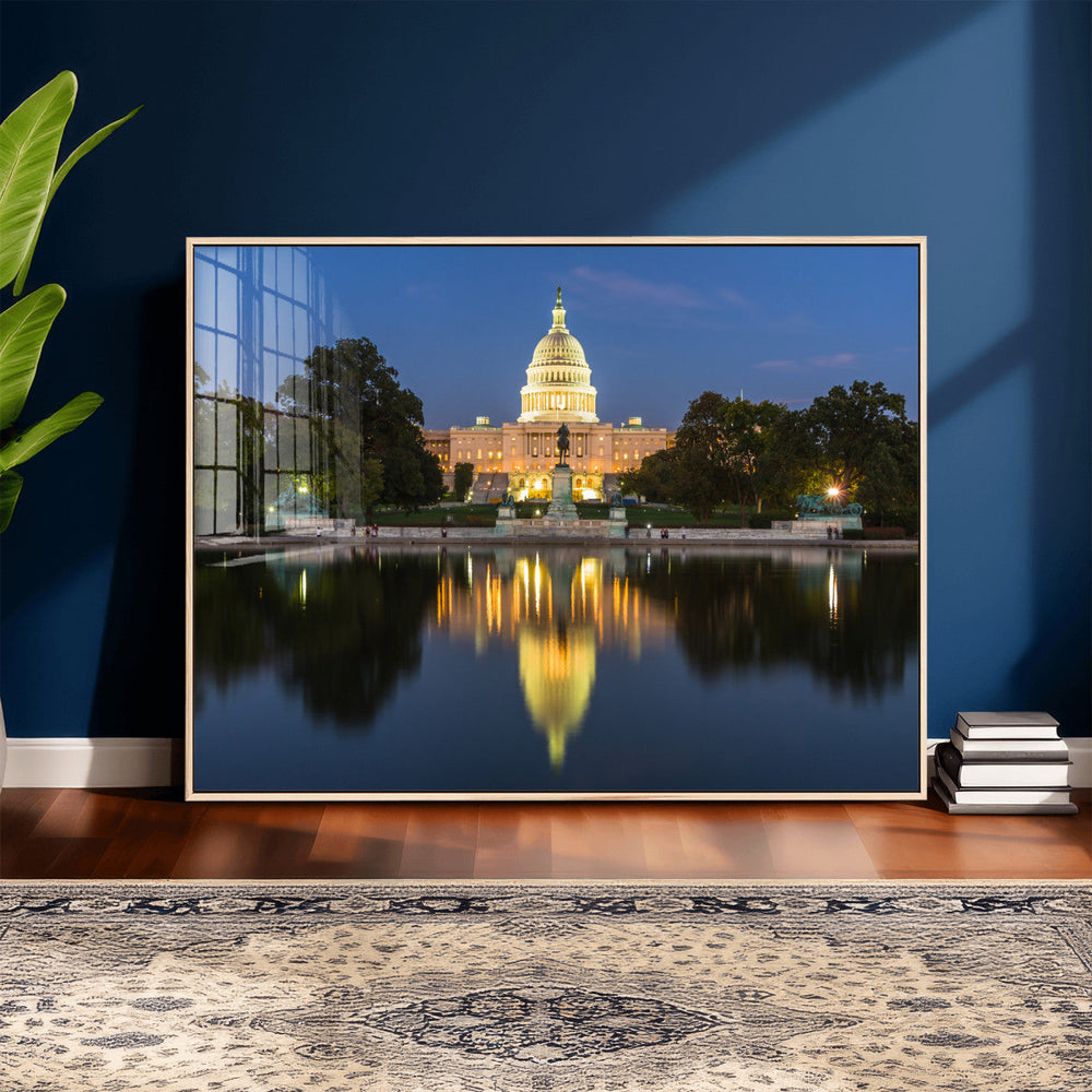 US Capitol Building Wall Art Canvas Print – Washington DC