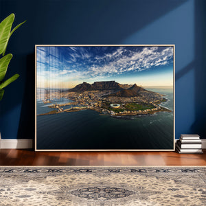 Cape Town Skyline Wall Art Canvas Print – Table Mountain
