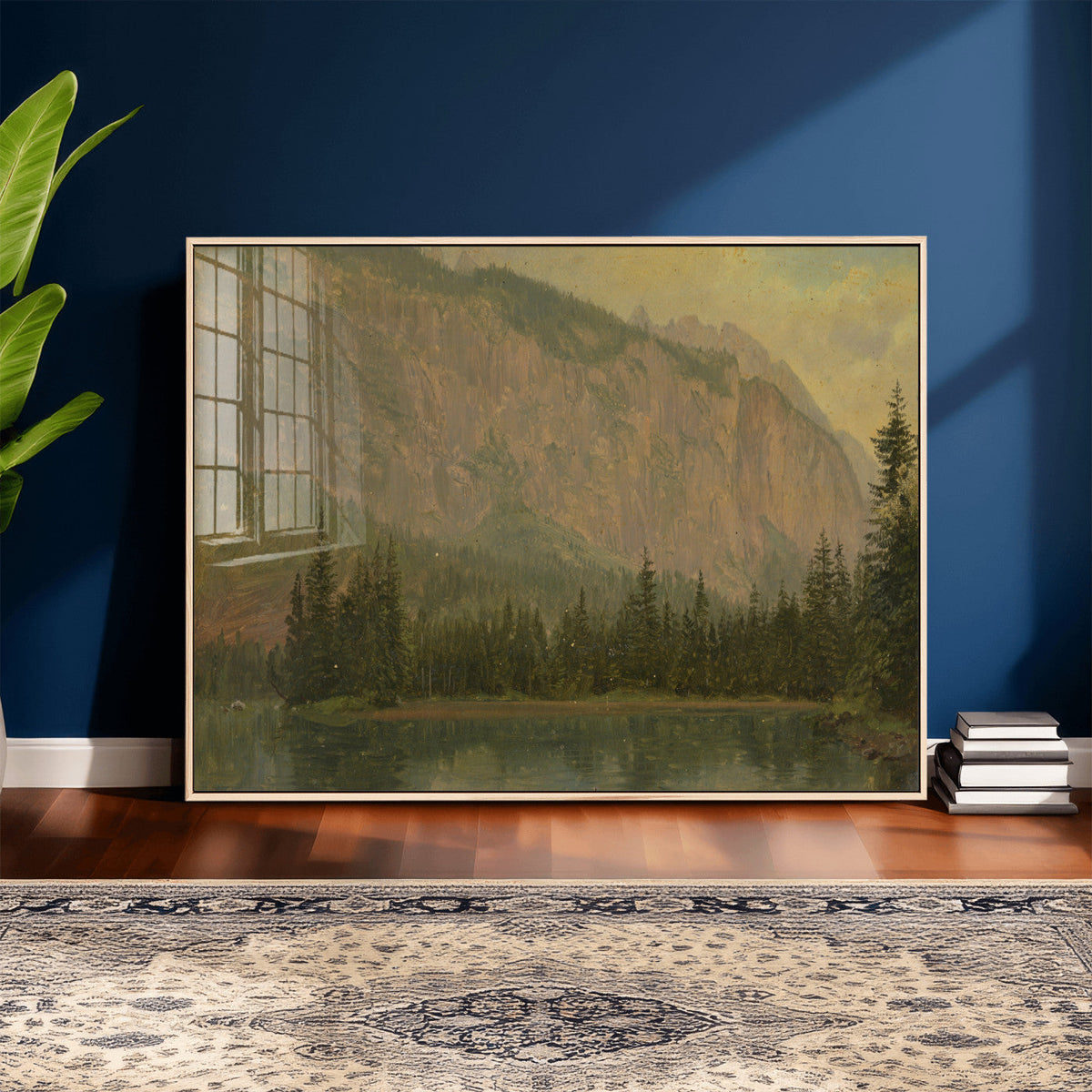 Frederic Edwin Church Hintersee Canvas Print, Hudson River