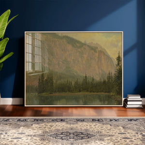 Frederic Edwin Church Hintersee Canvas Print, Hudson River