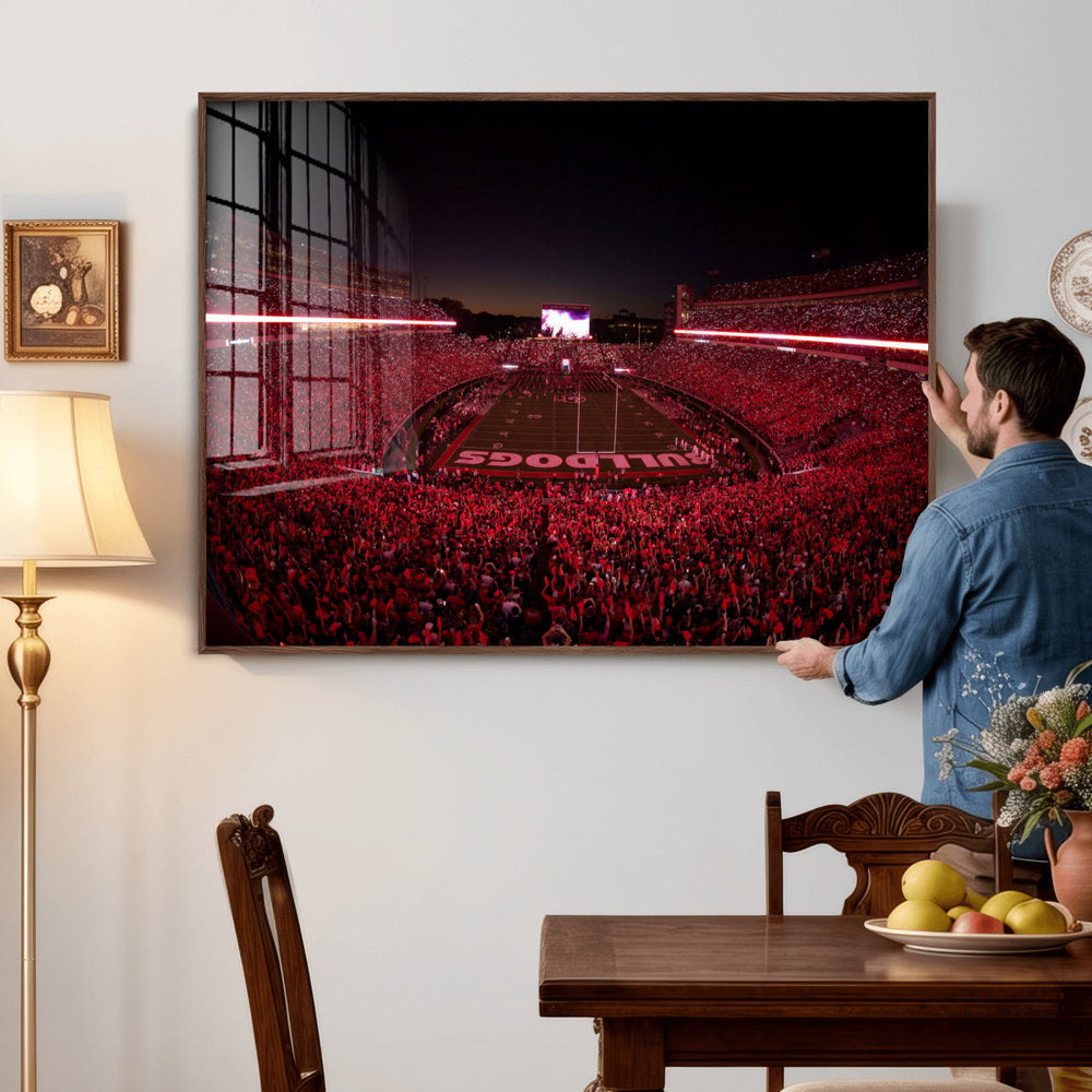 Sanford Stadium Wall Art Canvas Print – Georgia Bulldogs