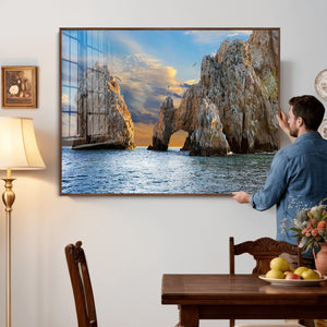 The Arch Cabo San Lucas Ocean Arch Wall Art Canvas Print,