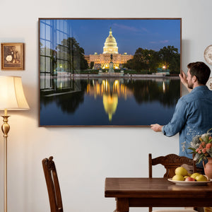 US Capitol Building Wall Art Canvas Print – Washington DC