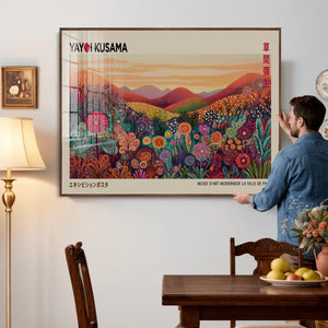 Yayoi Kusama Colorful Landscape Wall Art Canvas Print –