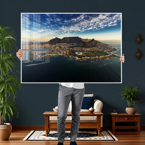 Cape Town Skyline Wall Art Canvas Print – Table Mountain