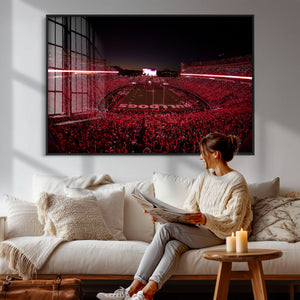 Sanford Stadium Wall Art Canvas Print – Georgia Bulldogs