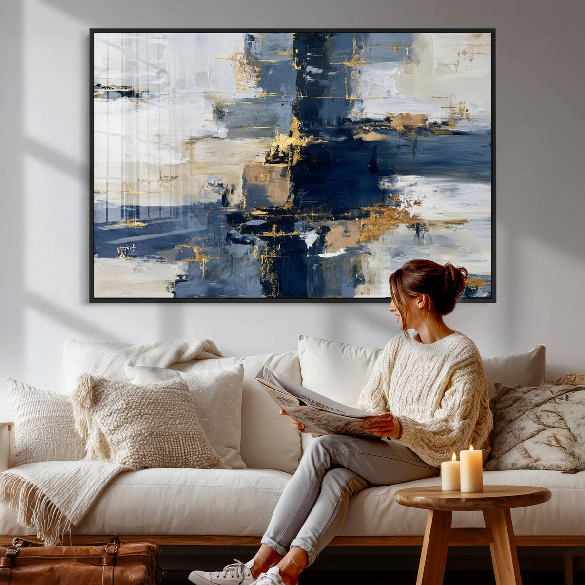 Abstract Wall Art Canvas Print