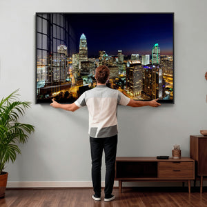 Atlanta Skyline Wall Art Canvas Print – Modern Cityscape