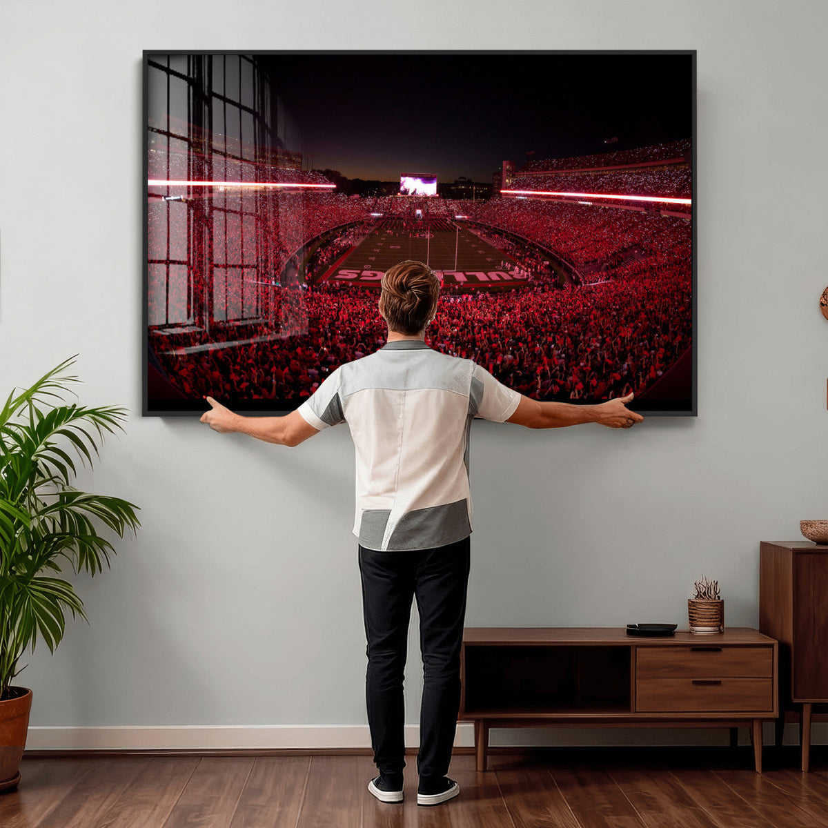 Sanford Stadium Wall Art Canvas Print – Georgia Bulldogs