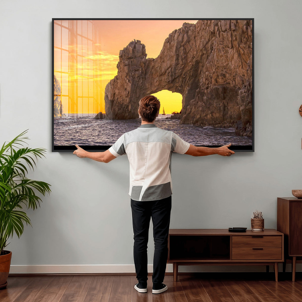 El Arco Cabo San Lucas Ocean Arch Wall Art Canvas Print
