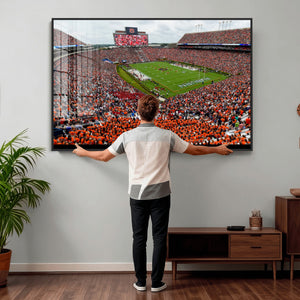 Auburn Stadium Wall Art Canvas Print, Jordan Hare Stadium