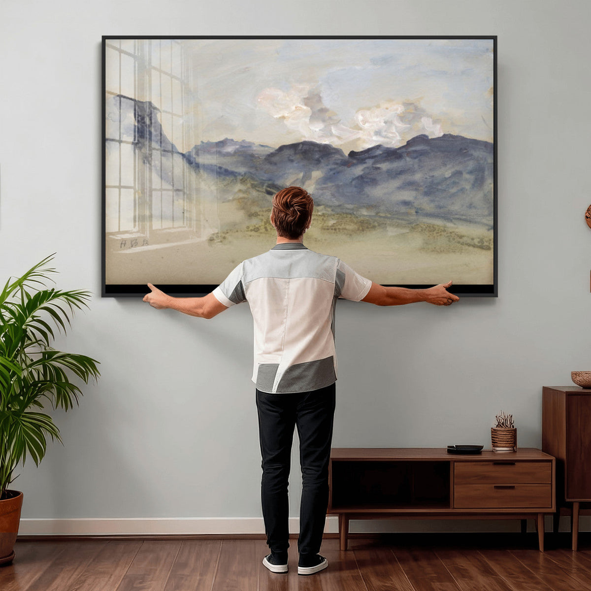 Alps Hercules Brabazon Brabazon Abstract Wall Art Canvas