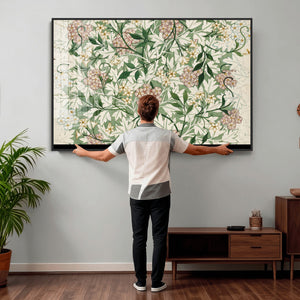William Morris Jasmine 1872 Canvas Wall Art — Arts and