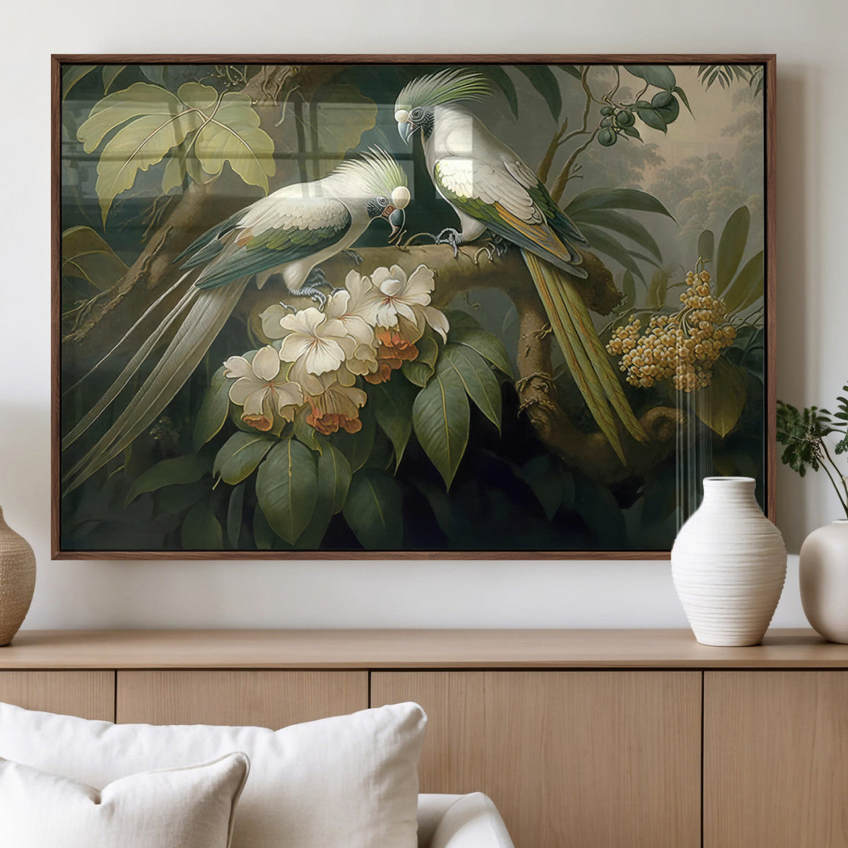 Tropical Paradise Print Wall Art Stunning Artwork of a