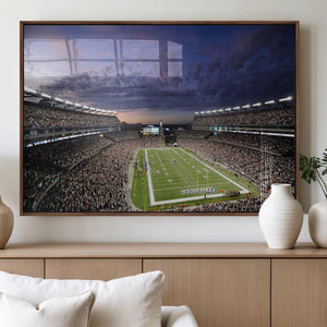 New England Patriots Football Team Print - Foxborough